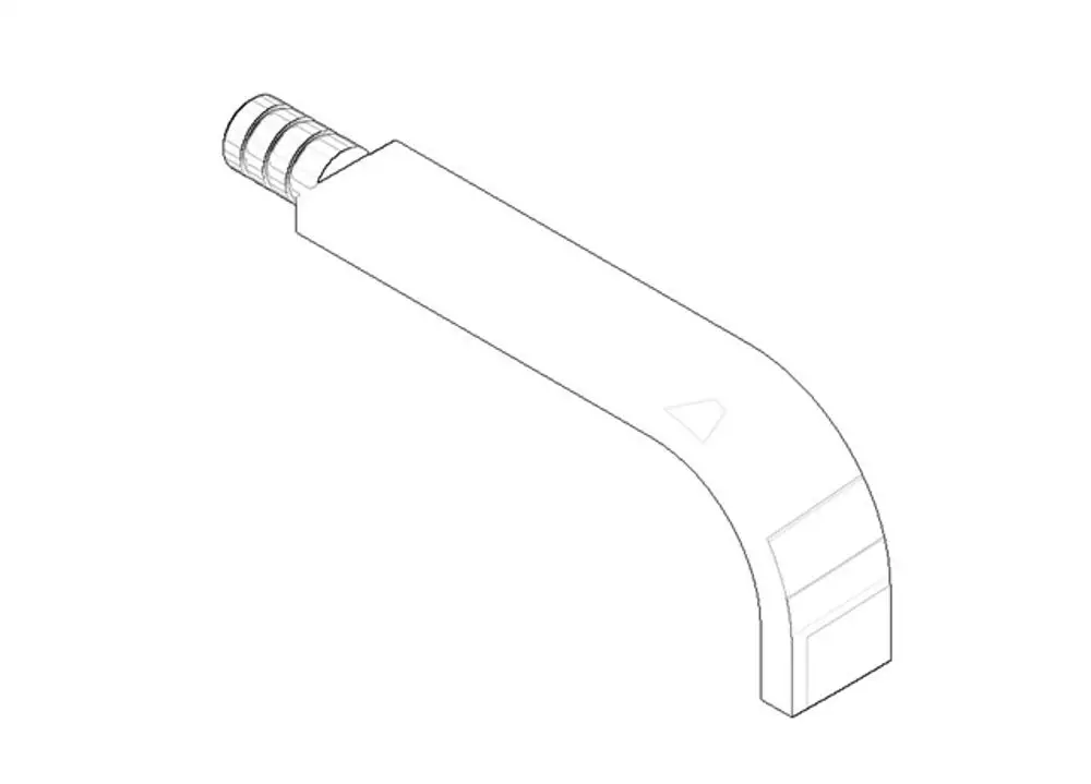 DORNBRACHT Auslauf ERSATZTEILE 04282215010 170 x 35 x 11 mm Cyprum, 04282215010-49 Galeriebild 1